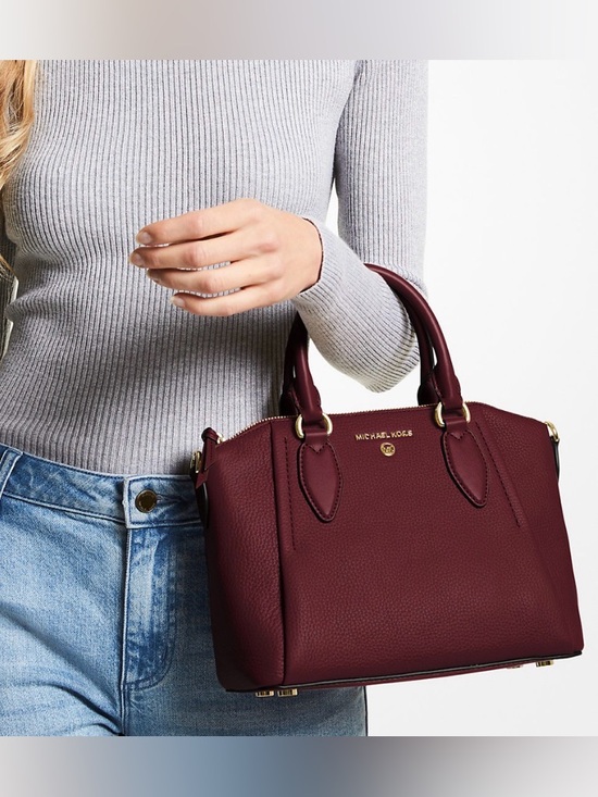 Michael Kors Handbags - Michael Kors Small Satchel in Sienna